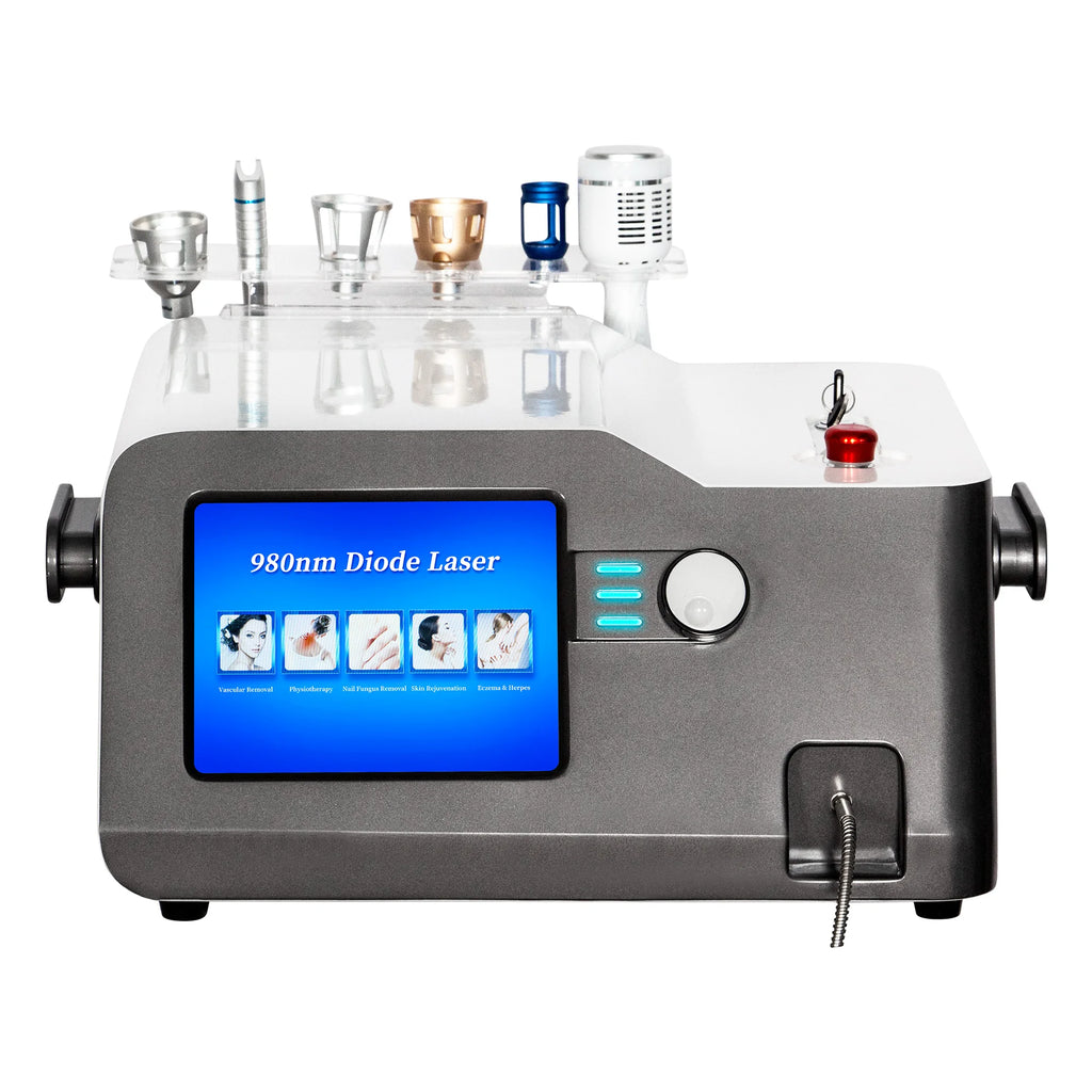 980Nm Laser Diode Vascular Spider Varicose Vein Removal Machine Treatment Fungi Physiotherapy For Nail Lipolisi Commercial Salon